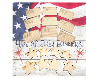 4th of July banner,memorial day banner, 4th of July decor, memorial day decor, American decor, diy 4th of July craft, 4th of July