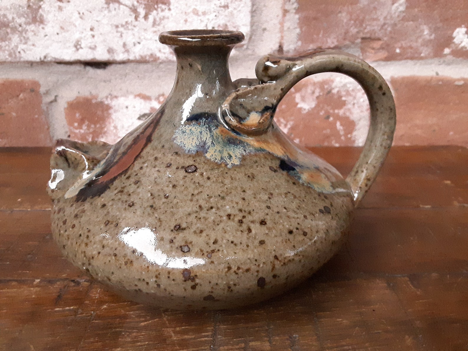 Art Pottery Stoneware Vessel by Julian Falk Art Pottery Etsy