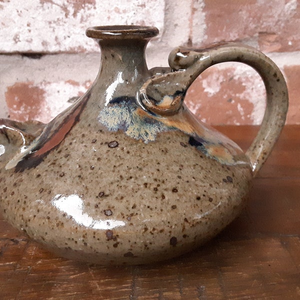 Art Pottery Stoneware Vessel by Julian Falk Art Pottery Stoneware
