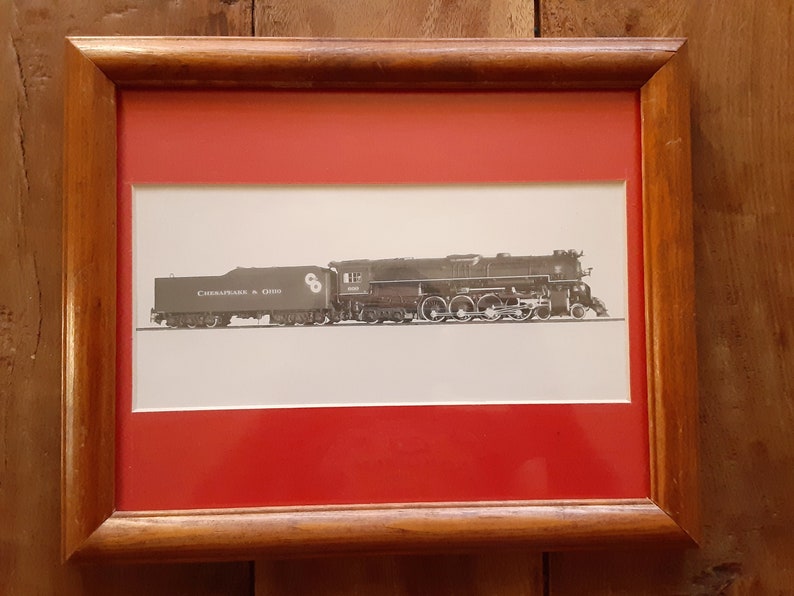 Steam Locomotives Lima Loco Works Vintage Black /& White Photo Print of TH Jefferson Locomotive Train Collectibles