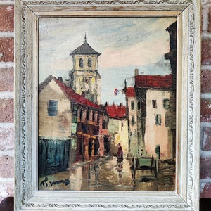 Antique Dutch Impressionist Painting Original Art Dutch Paintings Amsterdam