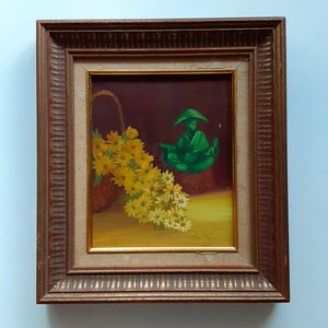 Mid Century Still Life by Ziemba Original Art Still Life Painting N Ziemba Artist