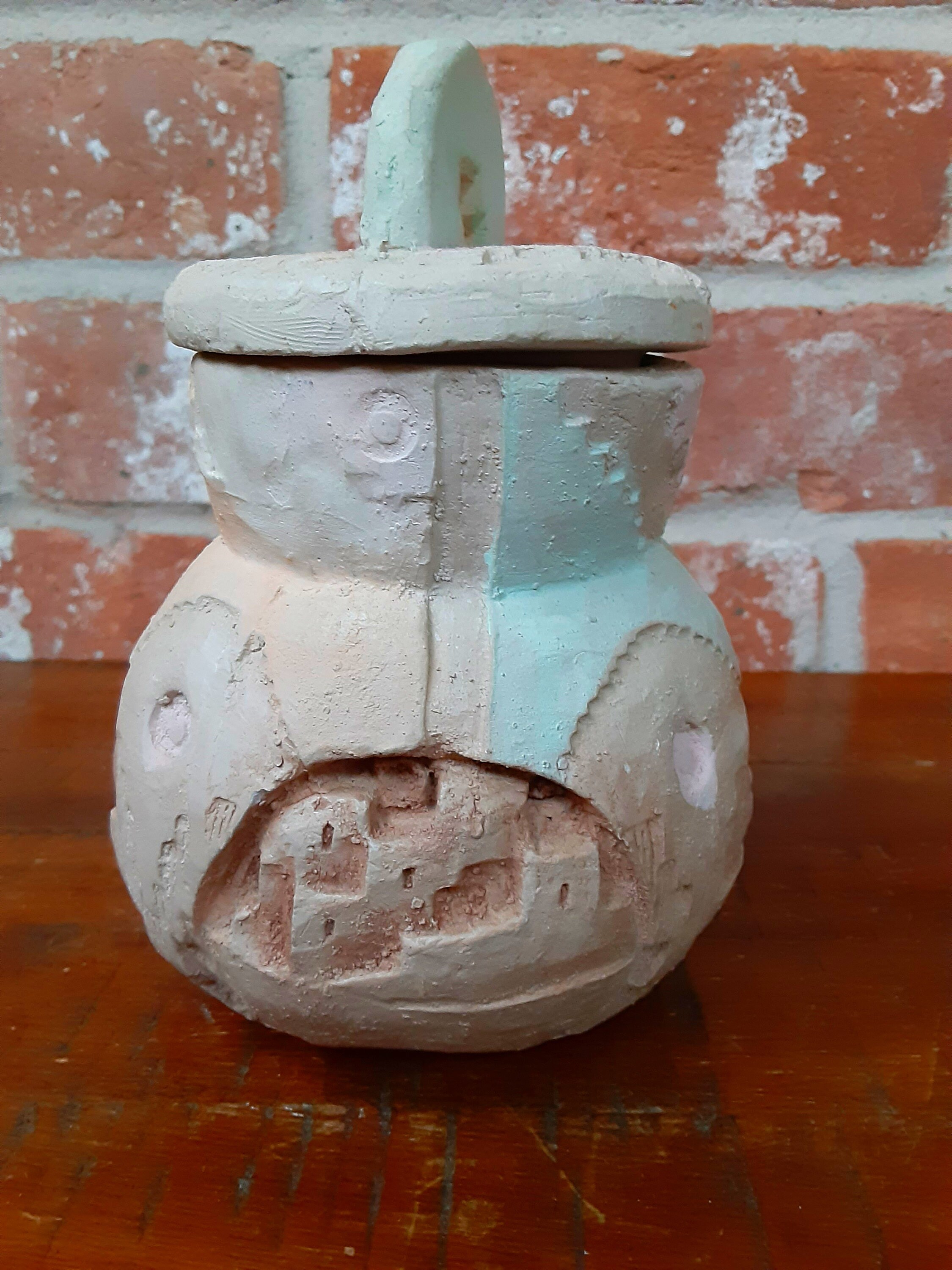 Vintage Comanche Pottery Jar by Martin Cantu Comanche Pottery Etsy Sweden