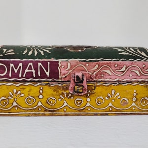 Vintage Trinket Box Oman Islamic Art Arabic Art