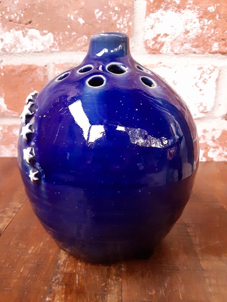 Sonny Moss Mud Creek Pottery Ceramic Vase Art Pottery Vase Etsy