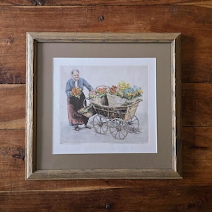 Paul Geissler Color Etching Original Art German Art Antique Etchings Paul Geissler Artist