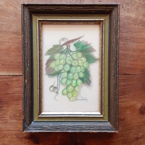 Vintage Watercolor Painting by Louise Roitsch Original Paintings Vintage Texas Art Louise Roitsch Artist