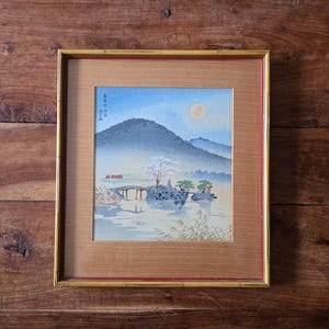 Tokuriki Tomikichiro Woodblock Print Original Art Japanese Woodblock Prints Tokuriki Tomikichiro Artist