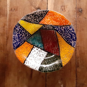Hand Blown Art Glass Bowl by Siren, Finland Art Glass, Finland Art, Art Glass Bowls