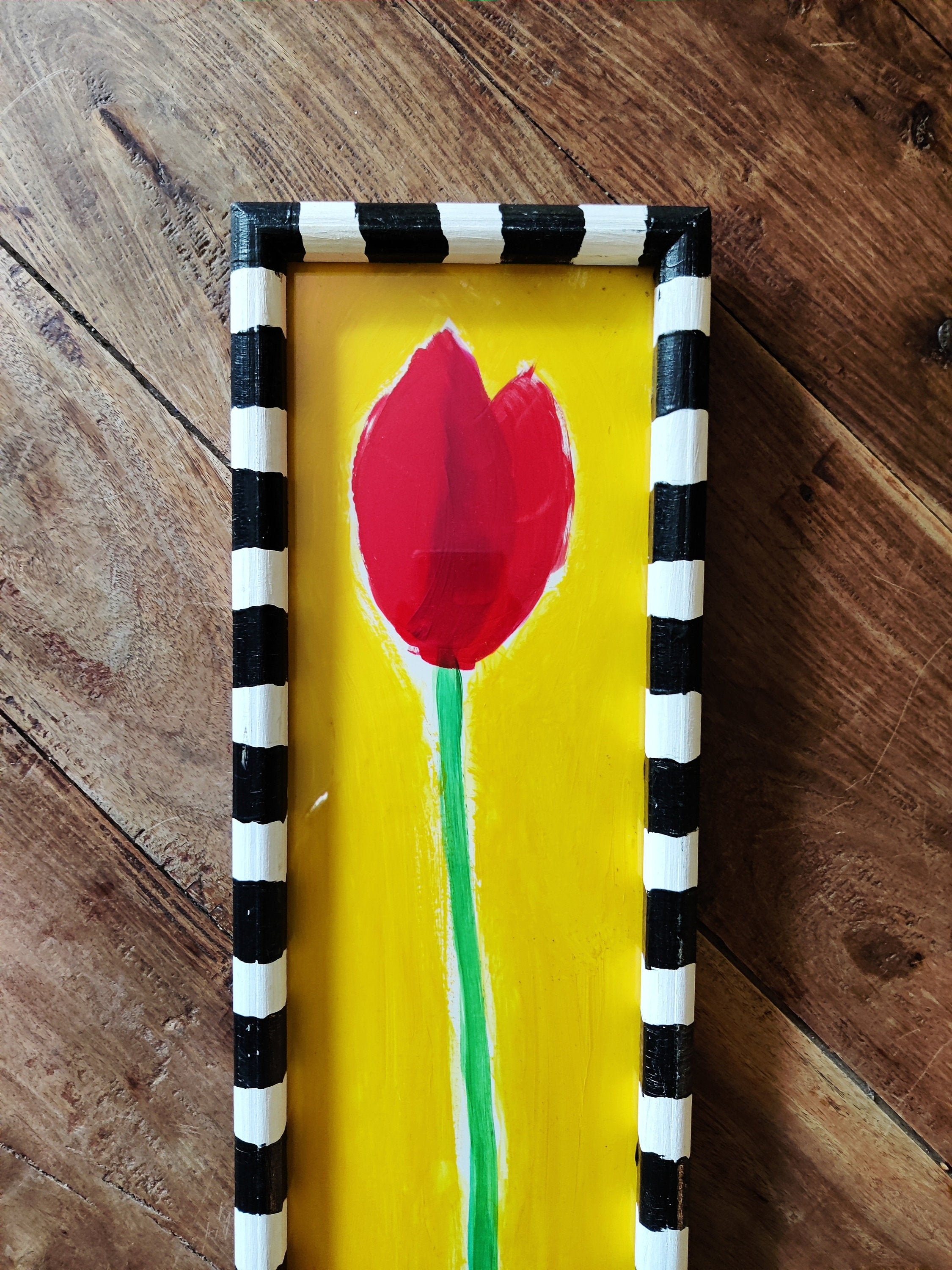 Ken Worrell Oil on Board Painting Original Art Flower - Etsy Australia