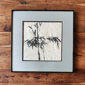 Antique Chinese Ink Paintings Bamboo Paintings Vintage Chinese Paintings Chinese Art