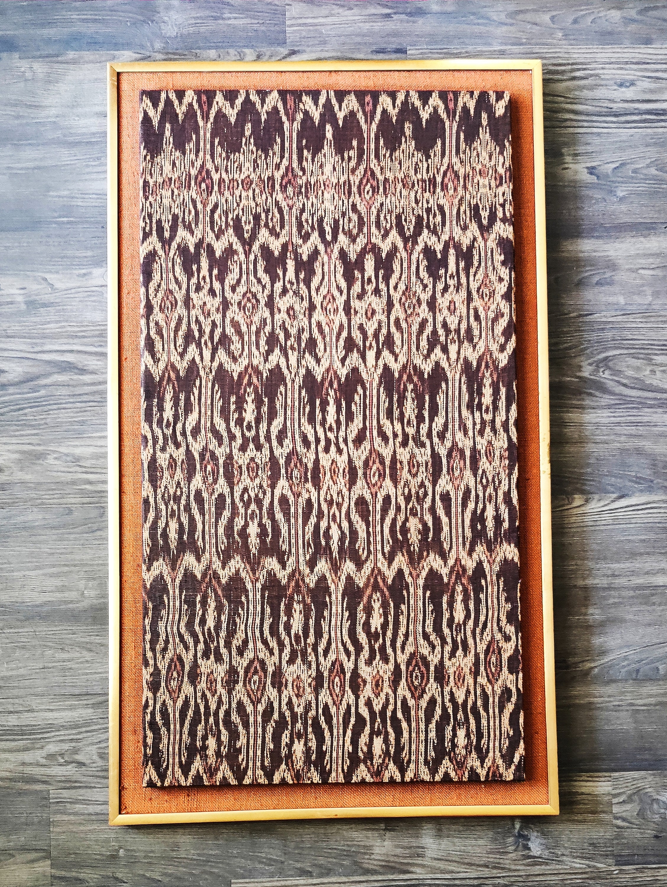 Antique Tnalak Tapestry Wall Art Philippine Mindanao Art Tinalak Fabric Abstract Art Etsy