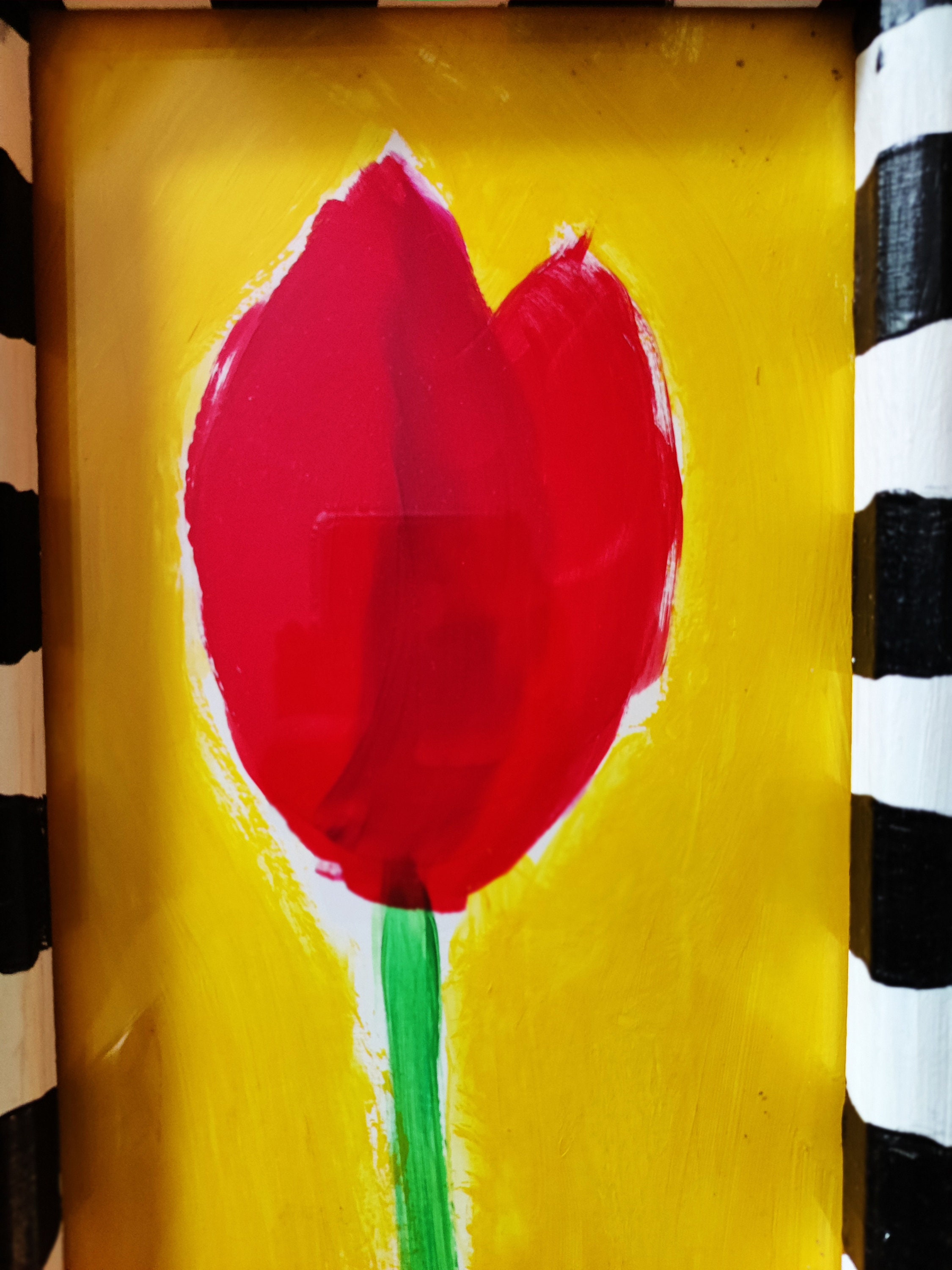 Ken Worrell Oil on Board Painting Original Art Flower - Etsy Australia