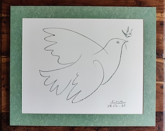 ピカソ “The Pigeons” ジクレー CoA 付き（Small Original