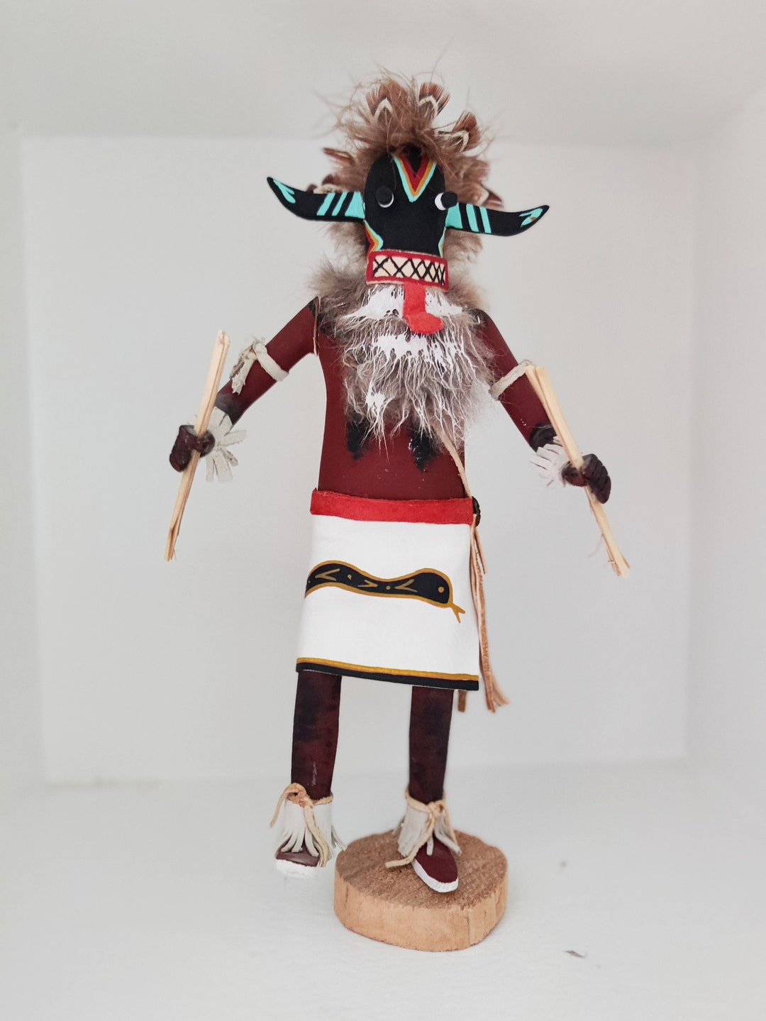 Hopi Kachina Doll by Chee Original Art Native American Art Hopi Art