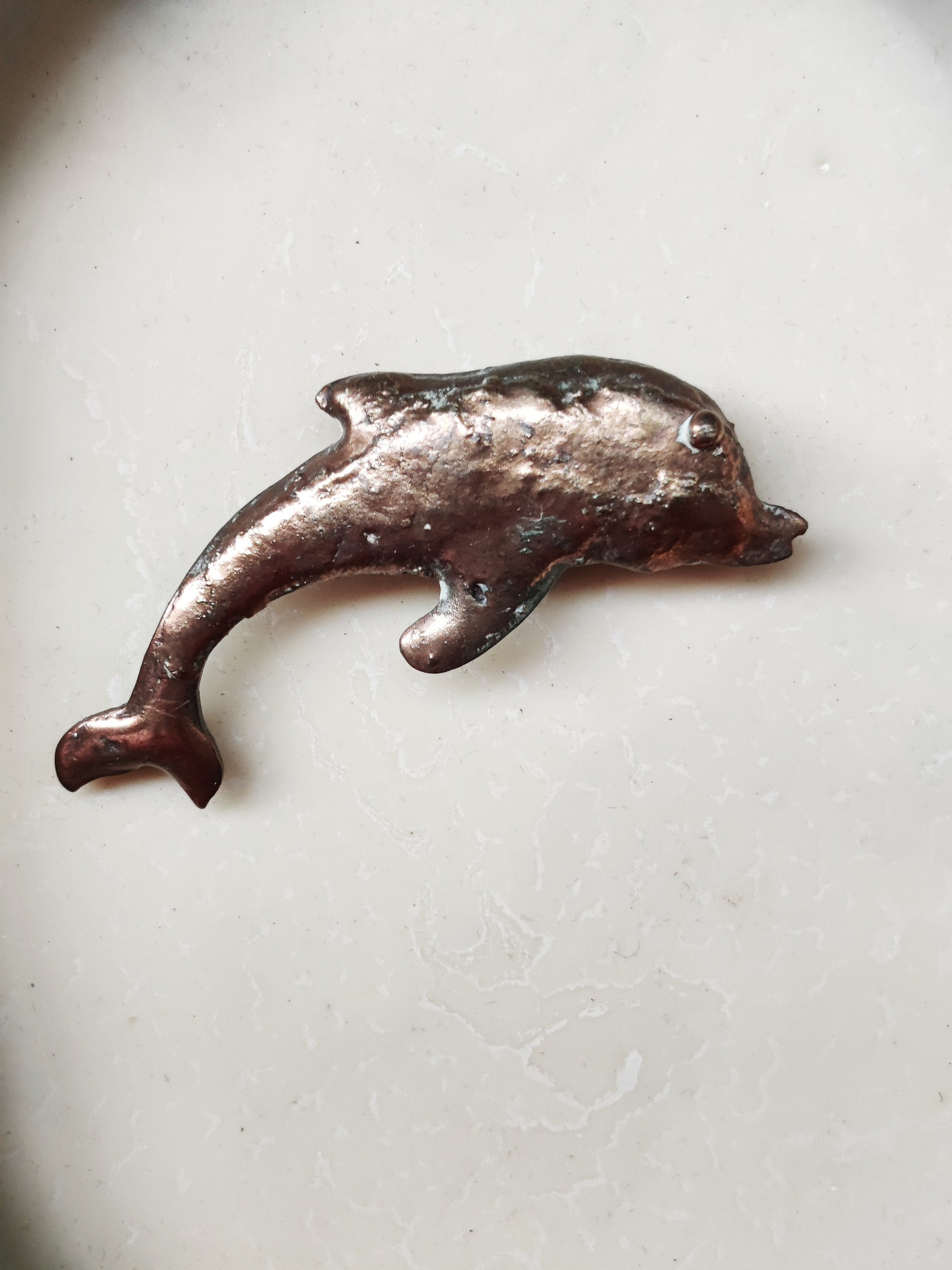 Vintage Inuit Copper Dolphin Wall Art Alaskan Art Inuit Art Etsy
