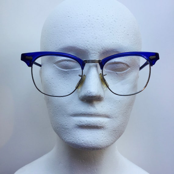 Classic Brand Horn-rimmed Eyeglasses frames. Made… - image 1