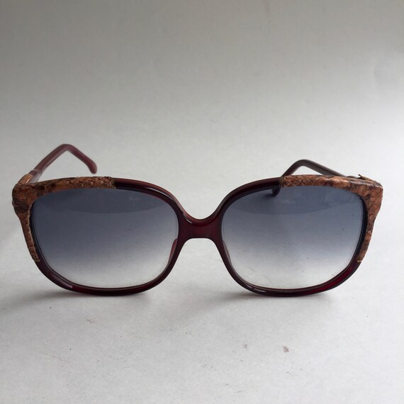 Clear Vision Sunglasses. Madeline Burgundy. New Vinta… Gem