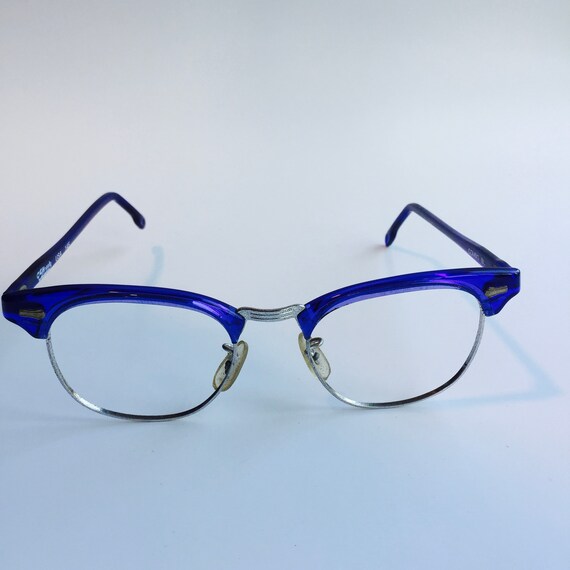 Classic Brand Horn-rimmed Eyeglasses frames. Made… - image 5