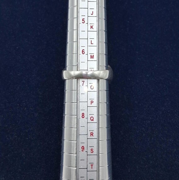 Sterling Silver UTC Dome Ring.  Size 6.75, Hallma… - image 17