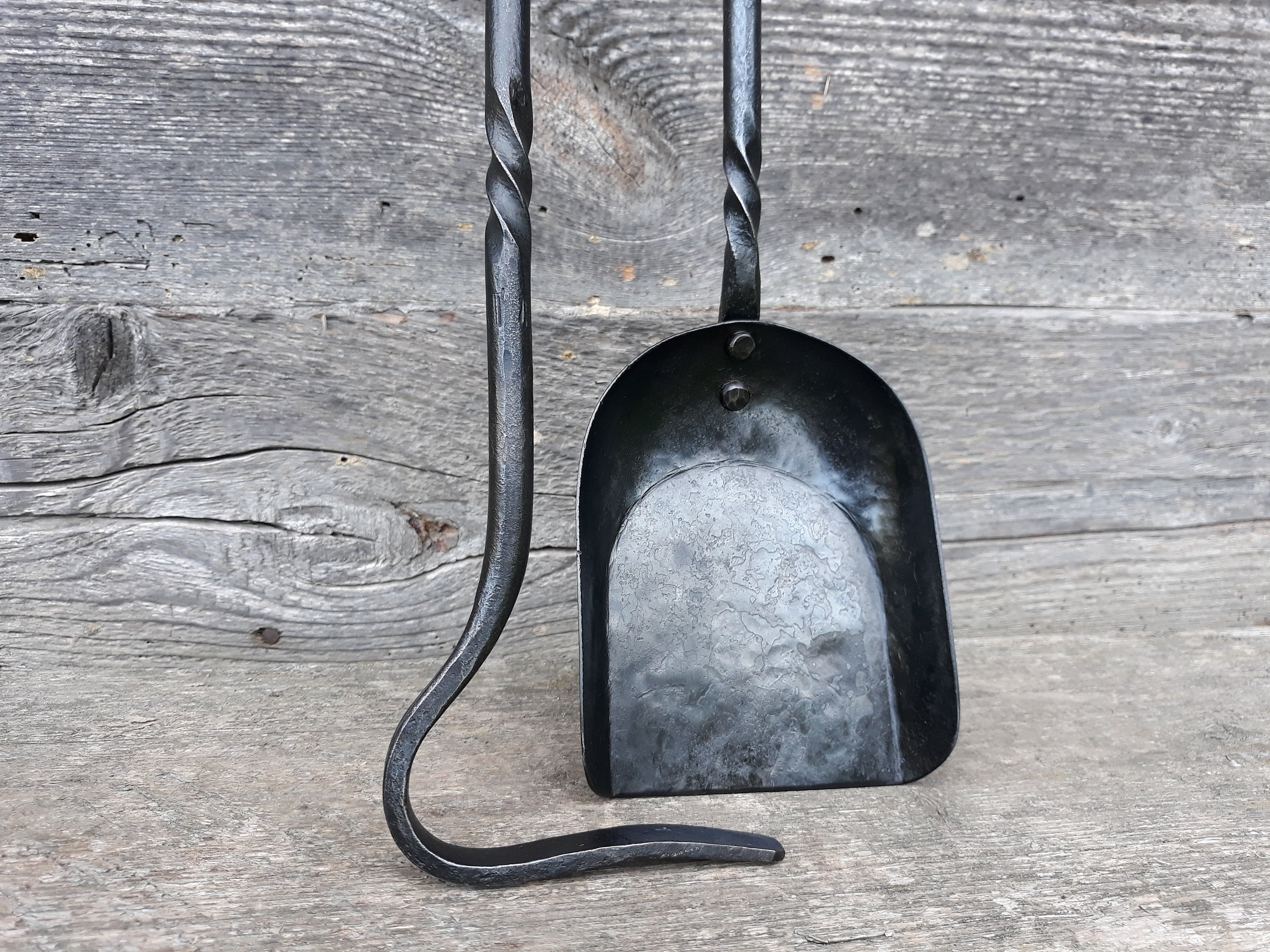 Hand Fireplace Tool Set duet Shovel and Etsy