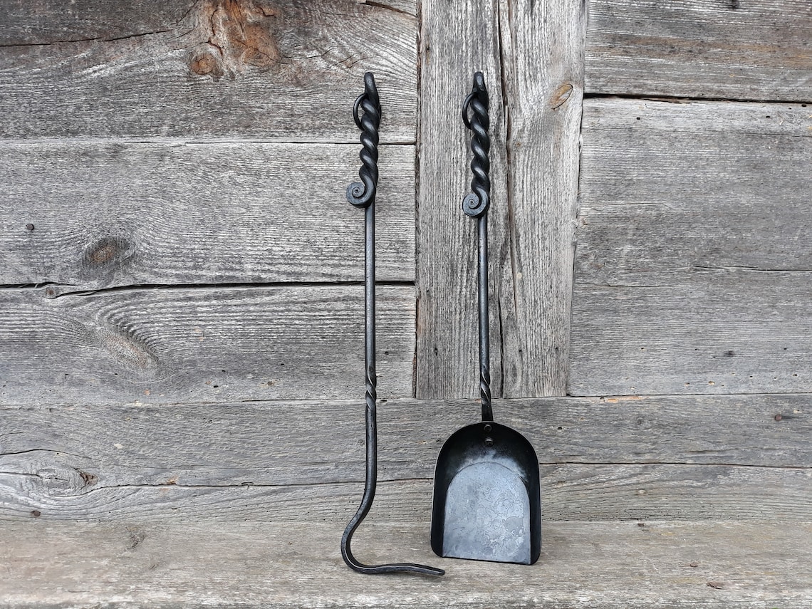 Hand Fireplace Tool Set duet Shovel and Etsy