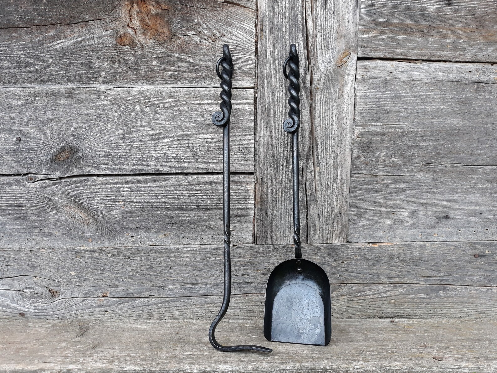 Hand Fireplace Tool Set duet Shovel and Etsy
