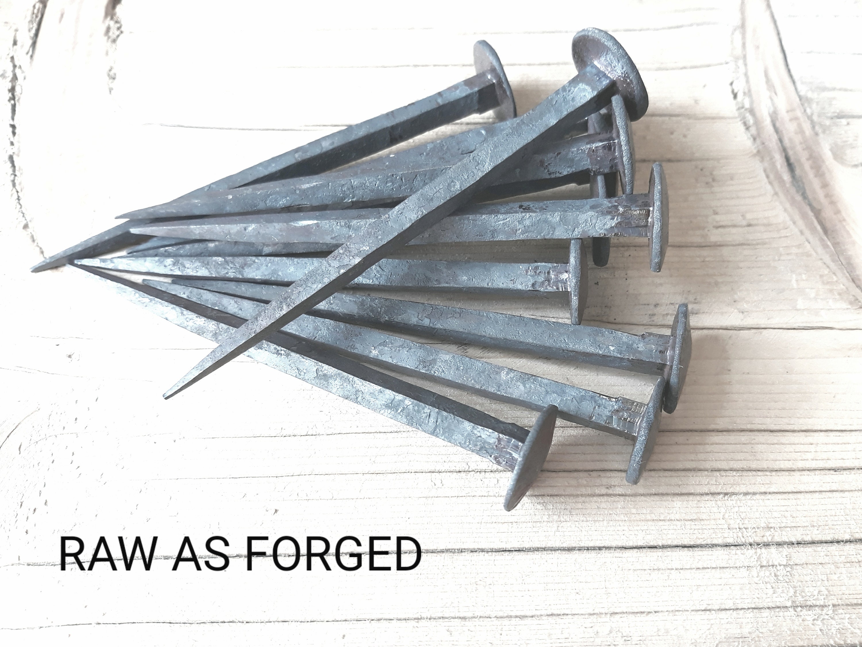 Hand Iron Nails Different Sizes Rustic Farmhouse Style Etsy UK