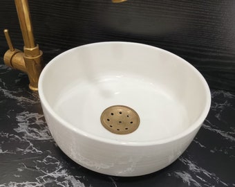 Bathroom Sink, Ceramic Sink Bowl, Pottery Sink | Ceramic | Washbasin Cabinet, Bathroom Vanity, Renovation