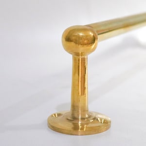 Simple Solid Brass Towel Rail
