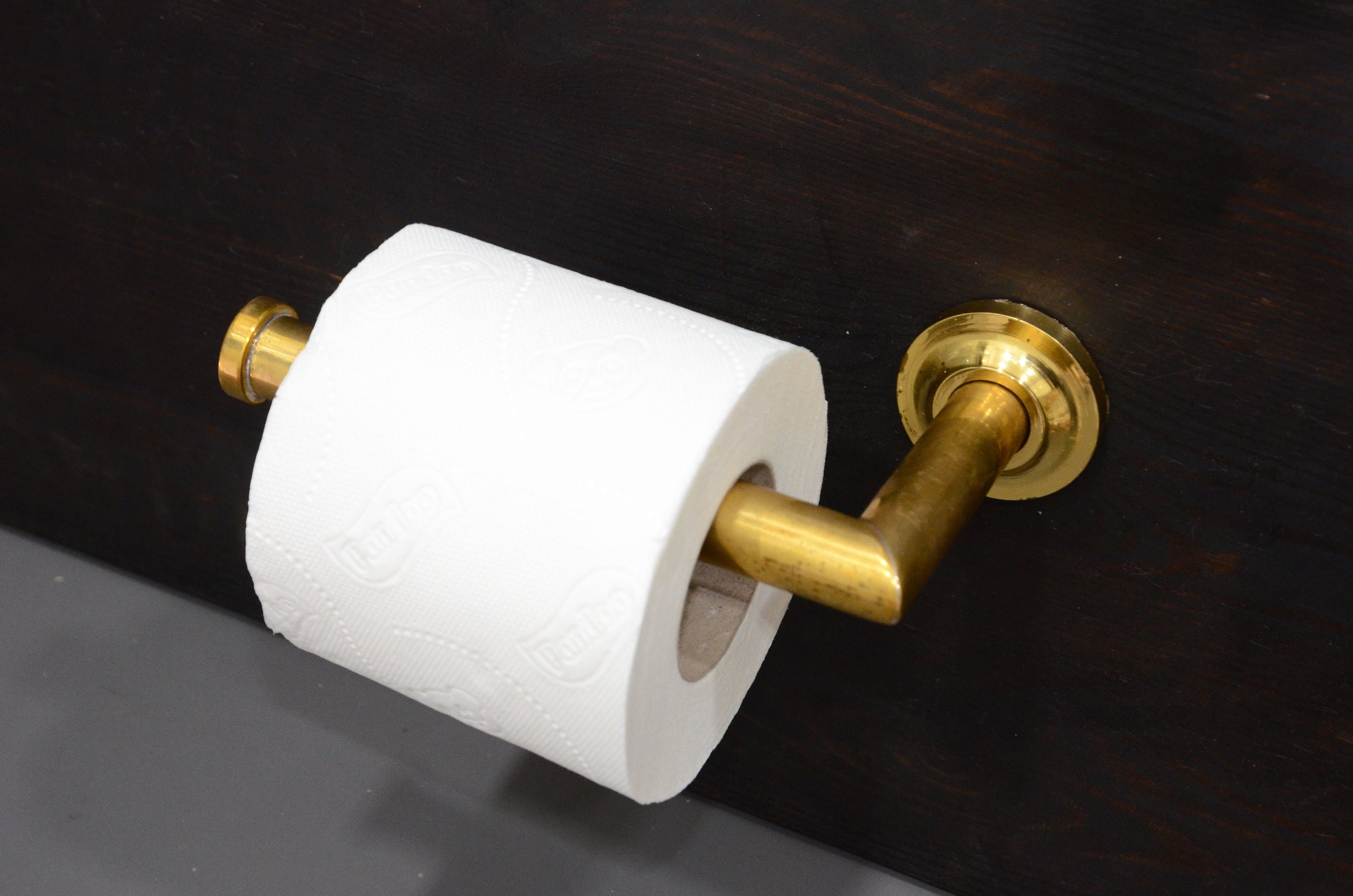 Champagne Gold Paper Towel Holder Etsy