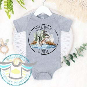 Goose Hunter Baby Onesie® Hunting Buddy, Gone Huntin' Baby Onesie® Daddy's Hunting Buddy Onesie® Outdoors, Lake Life, Country, Outdoors