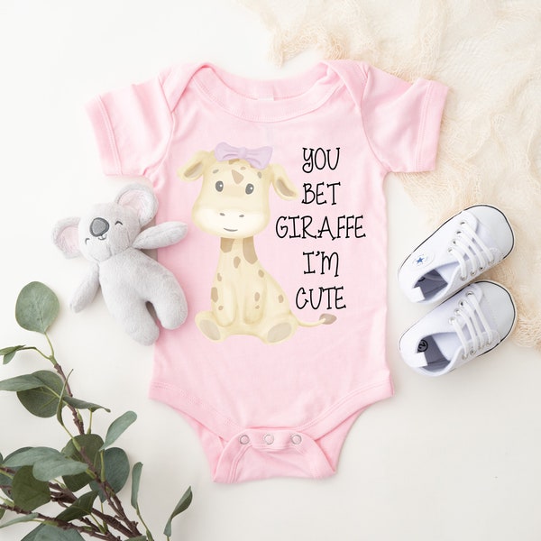 Giraffe Baby Clothes Etsy
