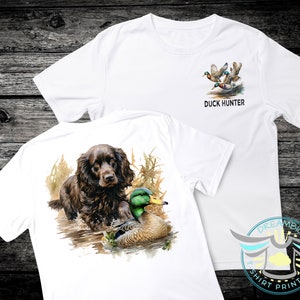 Duck Hunting Shirt, Boykin Spaniel, Hunting Dog, Duck Tolling, Mallard, Bird Dog Shirt, Upland Hunting, Dog, Shirt, Shot Caller, Country Boy