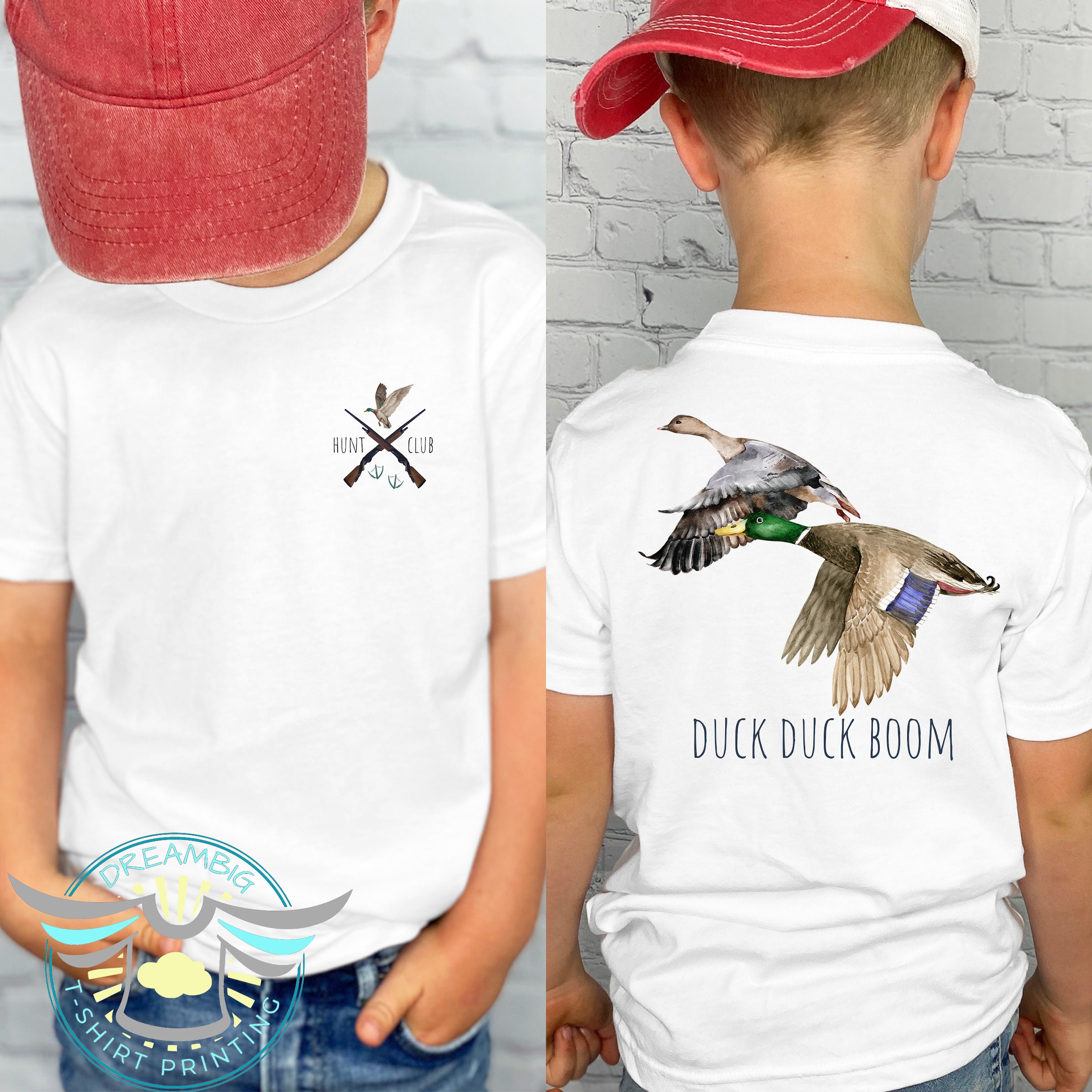 Duck Hunting Shirt Duck Duck Boom Daddy's Little Hunting Etsy