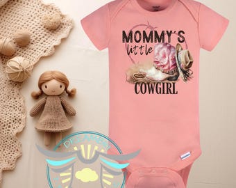 Cowgirl Baby Onesie® Mommy's Little Cowgirl Baby Onesie® Country Girl, Cowgirl Boots, Country Life, Ranch Life, Cute Farm Onesie® Farmer