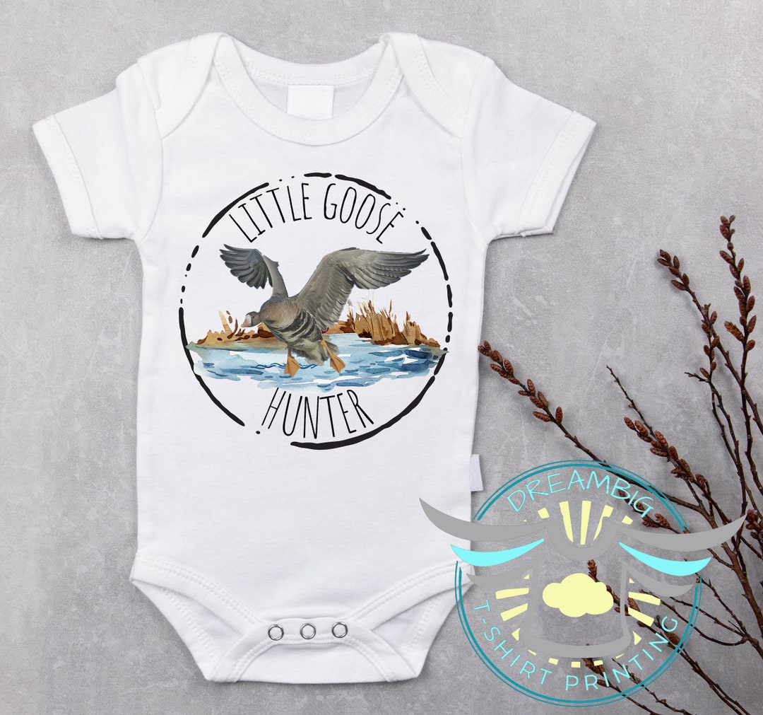Goose Hunter Baby Onesie® Speckle Belly Geese Hunting Buddy Etsy