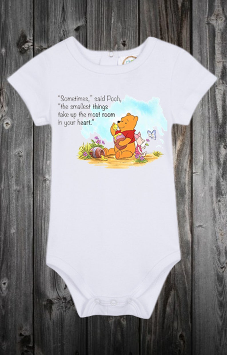winnie the pooh onesie zip up