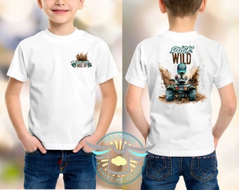 Boys ATV Shirt, Duck Wild, Country Boy, Duck Hunting, Mudding, Duck Shirt, Country Life, Toddler Youth Shirts, Boys Hunting Shirts, Trendy