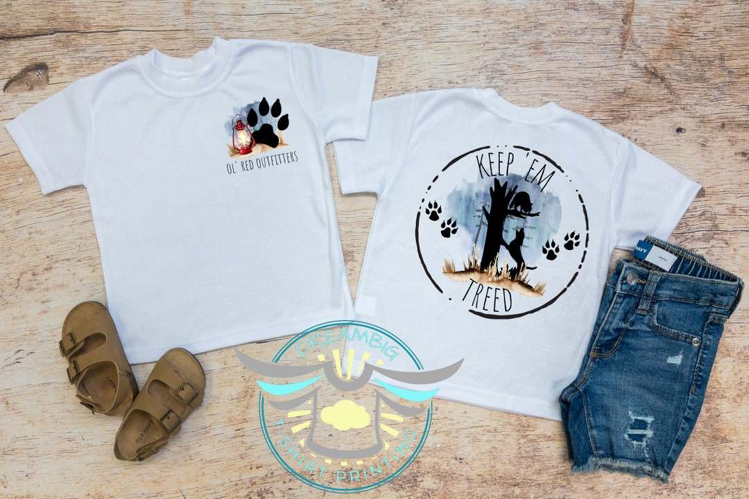 Coon Dog Hunting Shirt, Hunting Dog, Keep the Treed, Daddy's Little