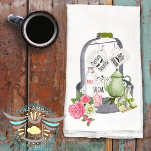 Morning Coffee Kitchen Towel, Coffee Tea Towel, Latte, Expresso, Coffee Towel, Coffee Lover, House Warming Gift, Gift Ideas, Gift Towels