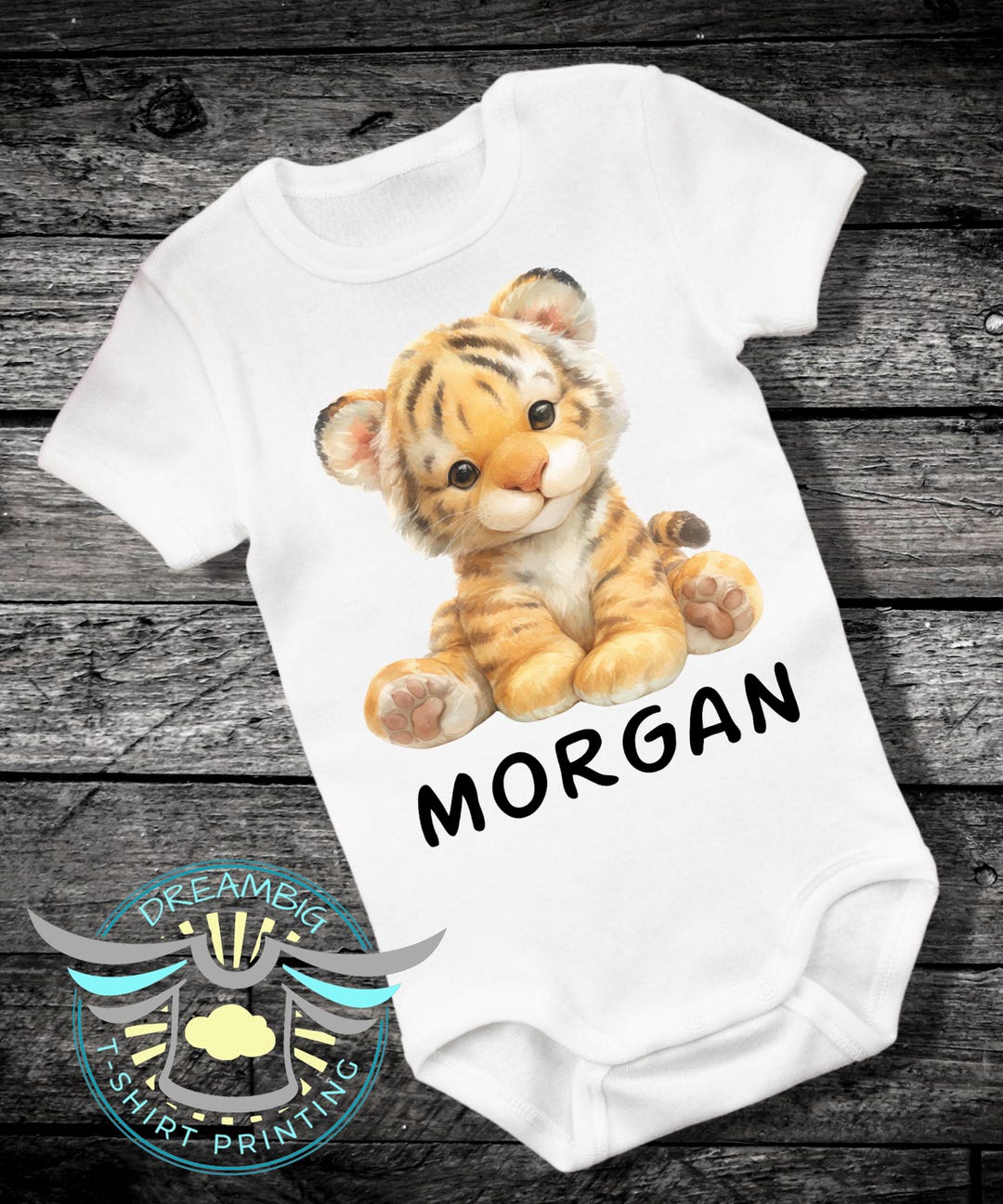 Baby Boy Dress in Tiger Design main image 1