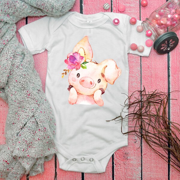 Pig Baby Clothes Etsy