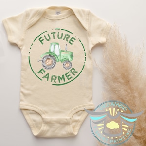 Future Farmer Baby Onesie® Just A Boy Who Loves Tractors Baby Onesie® Green Farm Tractor Onesie® Country Boy, Country Onesie® Farm Life