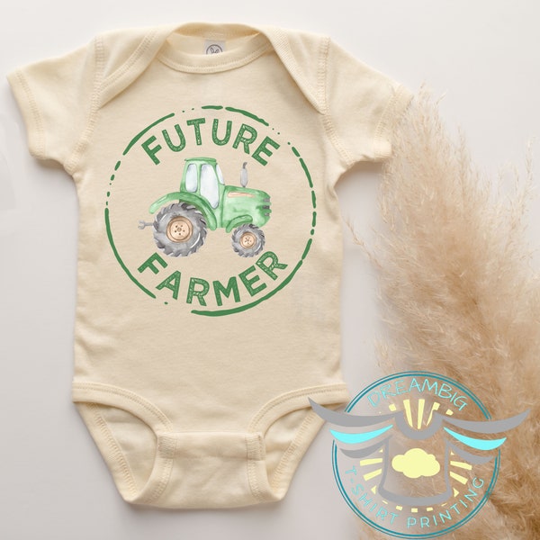 Future Farmer Baby Onesie® Just A Boy Who Loves Tractors Baby Onesie® Green Farm Tractor Onesie® Country Boy, Country Onesie® Farm Life