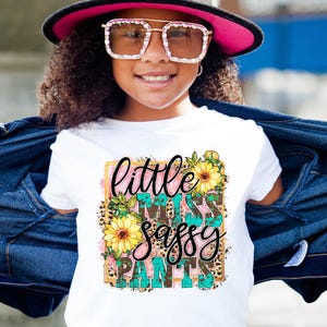Little Miss Sassy Pants Shirt, Girls Sassy Shirt, Attitude Shirt, Sassy Girl Outfit, Trendy Fashion, Sassy Kids Clothing, Cute Girls Clothes