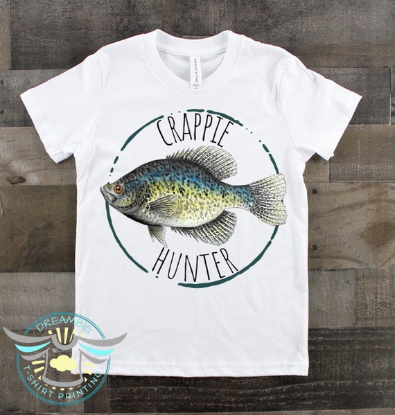 Crappie Fishing Shirt, Papermouth, Fishing Buddy, Gone Fishin