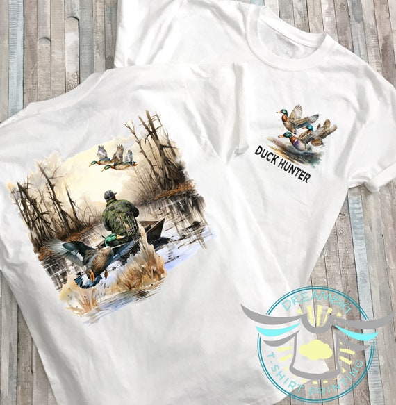 Four Coming In - Duck Hunting Shirt By Committed Waterfowl Four Coming In - Duck Hunting Shirt By Committed Waterfowl
