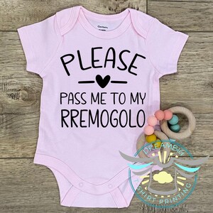 Tswana Baby Onesie® Please Pass Me To My Rremogolo, Welsh Grandfather, Baby Announcement, Cultural Baby Outfit, Grandpa Gift, Coming Soon