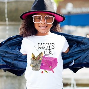 Daddy's Girl Shirt, Fishing Buddy, Father Daughter Shirt, Gone Fishin' Shirt, Toddler Youth Shirt, Biggest Catch Shirt, Father's Day